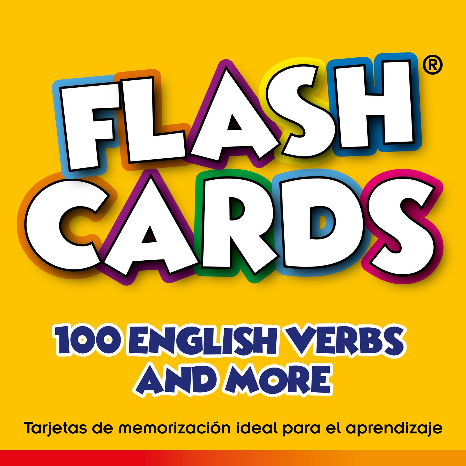 Flash Verbs Cards 100 English Verbs